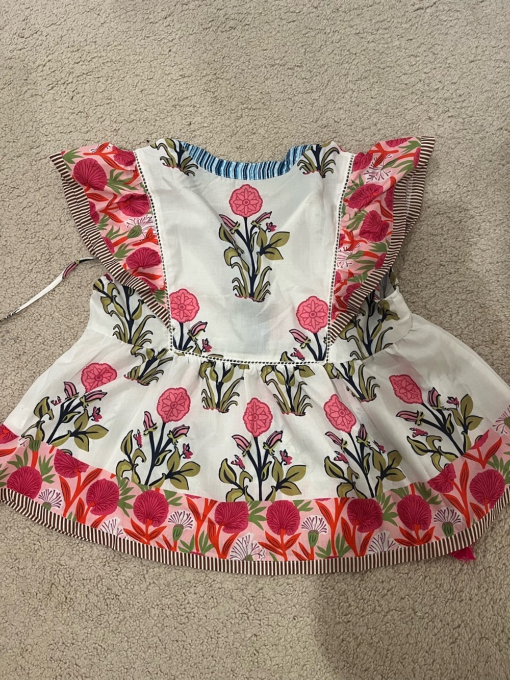 NWOT PEPLUM TOP - Picture 2 of 2